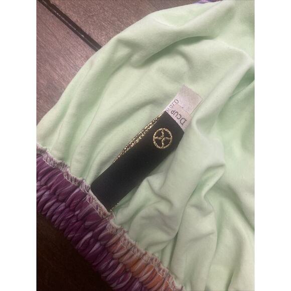 VIX Paula Hermanny Multicolor Bikini Tip Gold Accent Size D Cup summer luxury - Picture 7 of 9